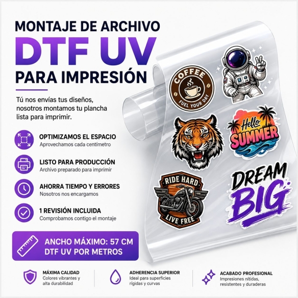 Servicio de Montaje de Archivo DTF UV Para Impresión %separator% %shop-name%
