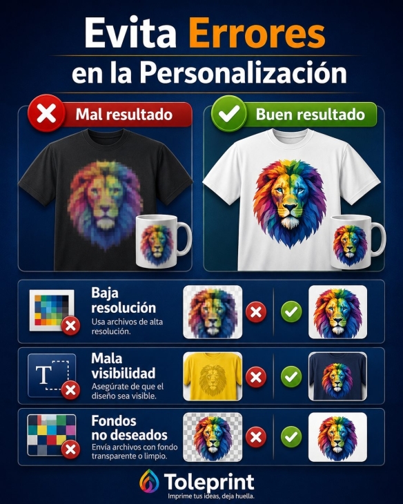 Revisión de archivo para impresión | Evita errores en camisetas y DTF
