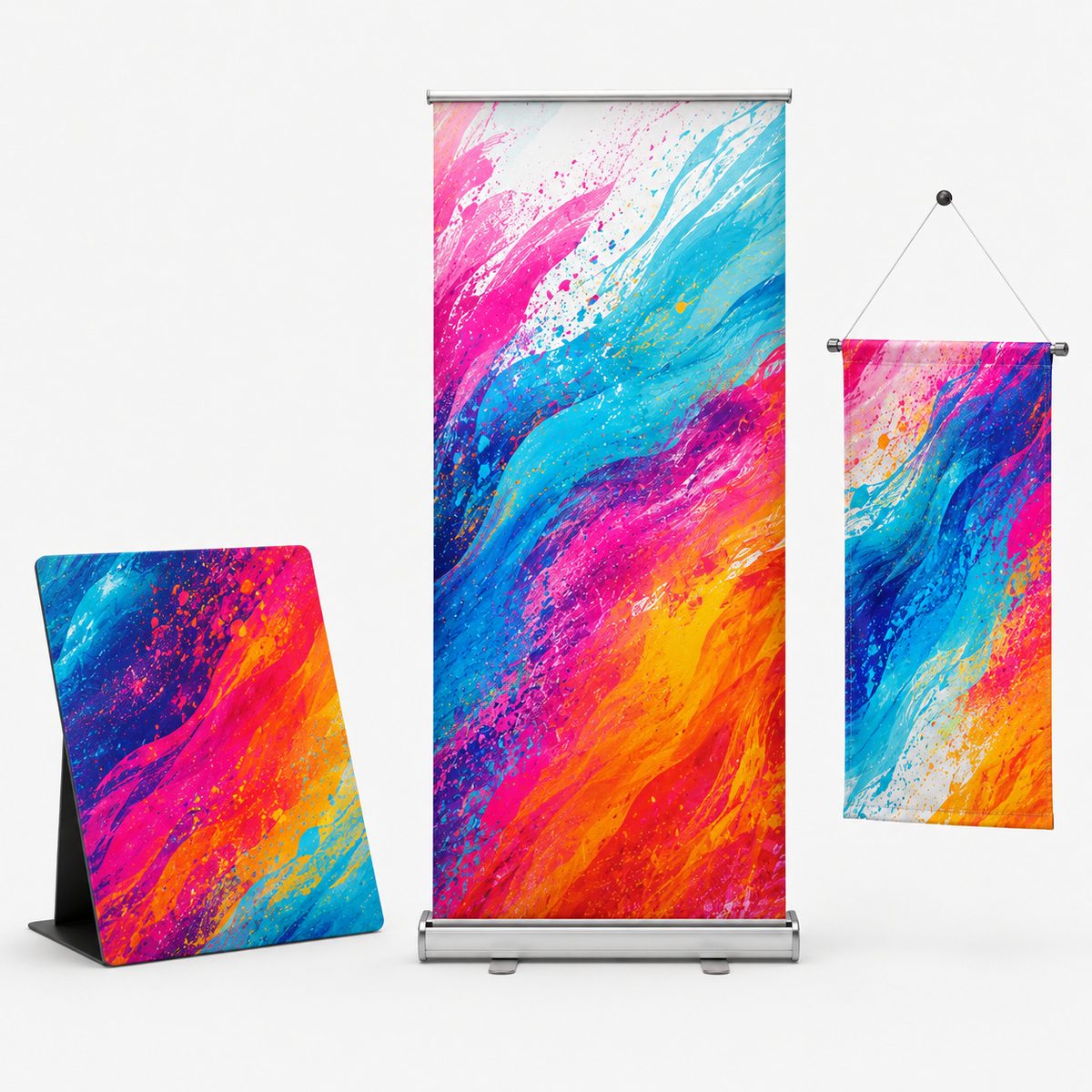 Superficies rígidas personalizadas con impresión DTF UV