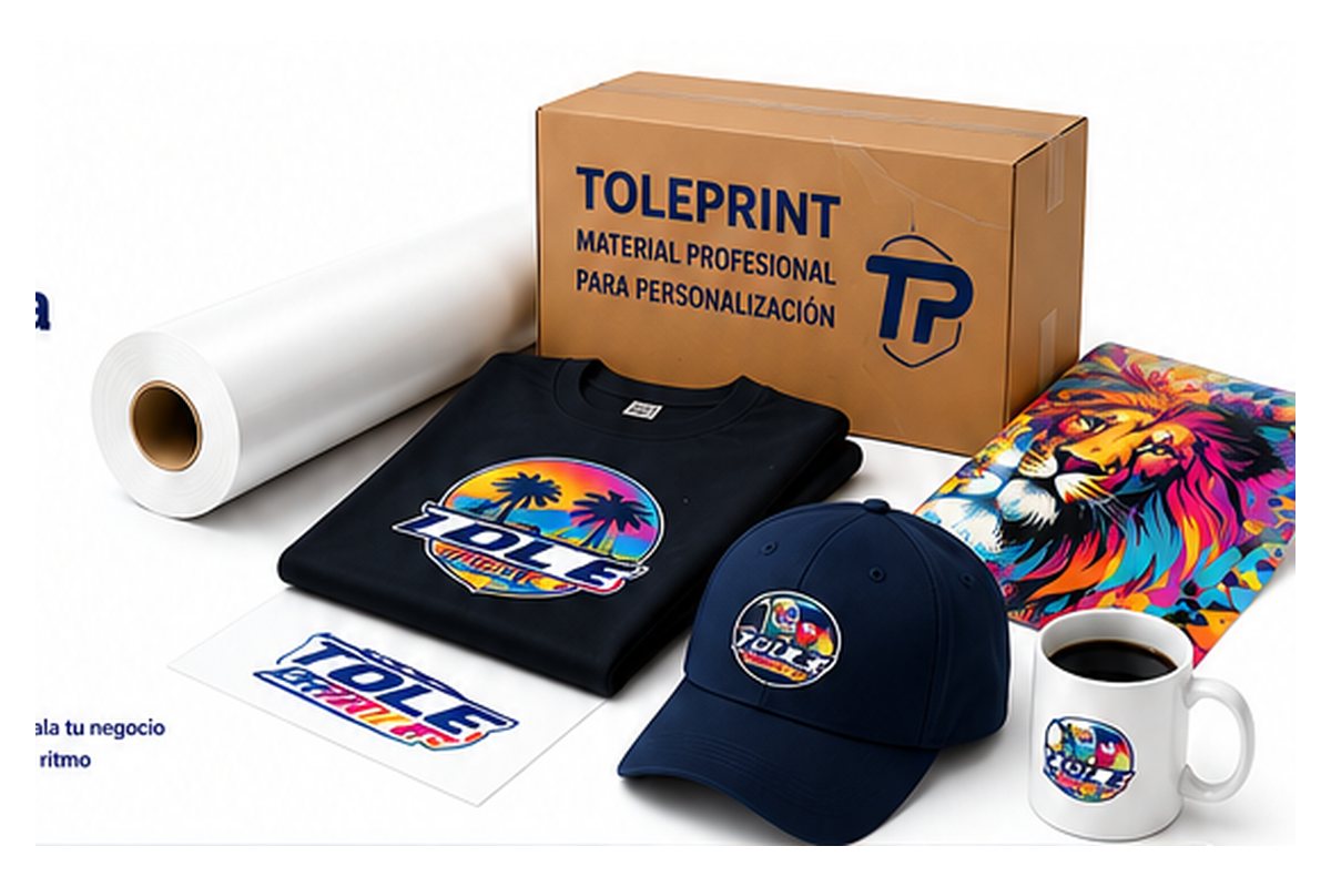 Material profesional para personalización Toleprint