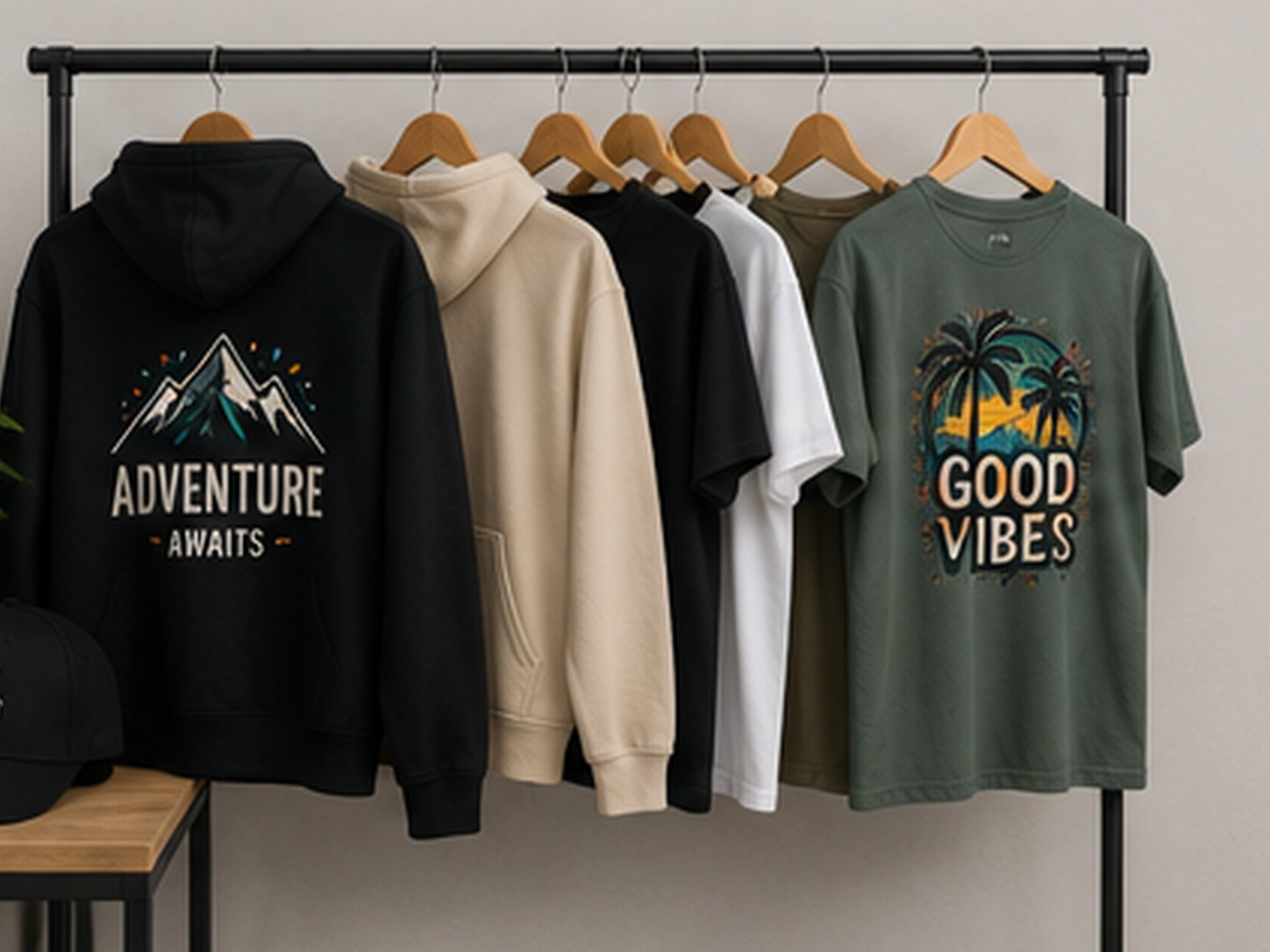 Ubicaciones para diseños DTF en camisetas