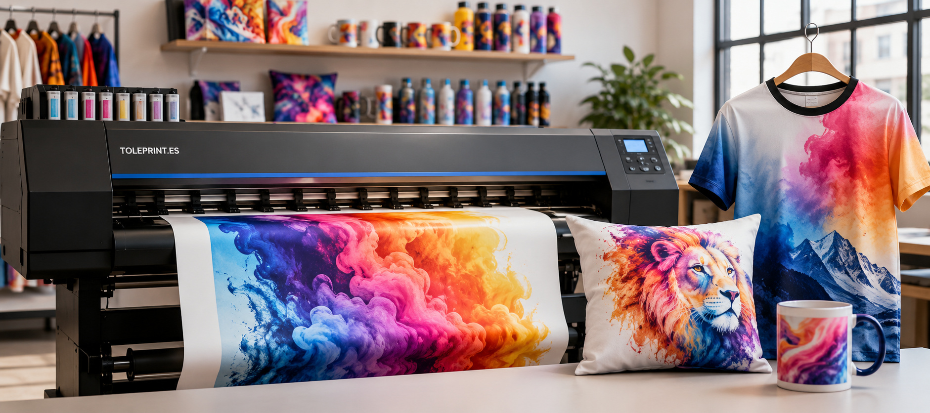 Qué es la sublimación textil e impresión profesional por metros