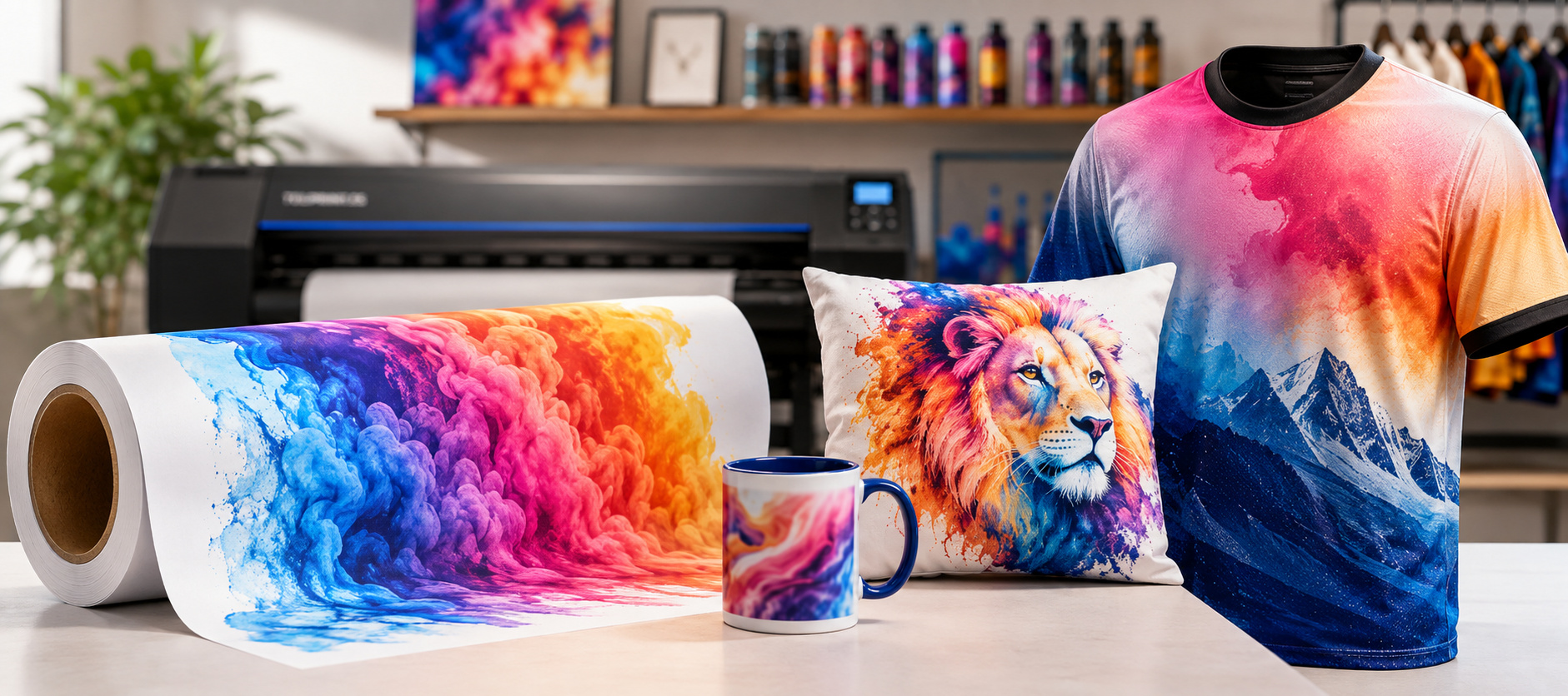 Comprar impresión profesional de sublimación por metros en Toleprint