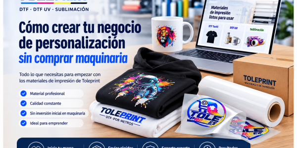Como Crear Negocio de personalización sin impresora 